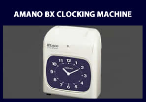 Amano BX Clocking Machine